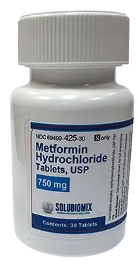Metformin 750 mg - Solubiomix available product